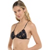 image:imageBody Glove Womens Kenna Adjustatble Triangle Slider Bikini Top Swimsuit with 2Way BackCayman Palm Print