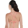 image:imageBody Glove Womens Kenna Adjustatble Triangle Slider Bikini Top Swimsuit with 2Way BackSpritz Coral Polka Dot