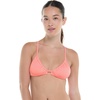 image:imageBody Glove Womens Kenna Adjustatble Triangle Slider Bikini Top Swimsuit with 2Way BackSpritz Coral Polka Dot
