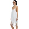 image:imageBody Glove Womens Sakura VNeck Coverup Dress with Fringe DetailIvory