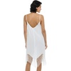 image:imageBody Glove Womens Sakura VNeck Coverup Dress with Fringe DetailIvory
