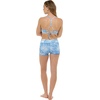 image:imageRider Elastic Waist Hybrid Swim Short with UPF 50Denim Palm