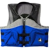 image:imageBody Glove Cove Fishing Vest  Unisex Nylon Fishing Life Jacket with 2 Pockets  USCG and Transport Canada Approved Adult Life Vest for Boating Fishing Kayaking Rafting  GraySapphire  2XL