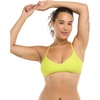 image:imageBody Glove Standard Smoothies Alani Solid Strappy Back Bikini Top for WomenKey Lime
