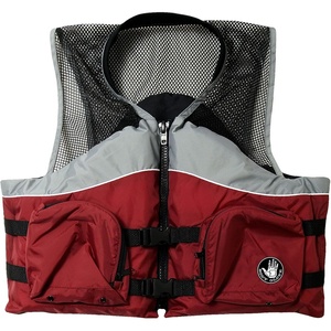 image:imageBody Glove Cove Unisex Nylon Fishing Vest  Adult Water Fishing Jacket Vest for Sports Boat Kayak Paddling Use and Safety Sports Vests for Men and WomenMedium