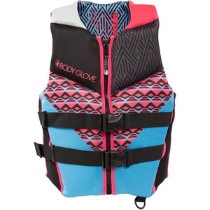 image:imageBody Glove Phantom Womens Neoprene Life Jacket USCG and Transport Canada Approved PFD Lightweight Life Vest Great for Boating Fishing Kayaking Rafting PaddlingBluePink