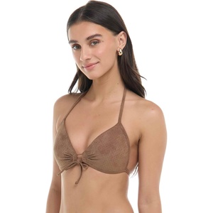 image:imageBody Glove Womens Baby Love Molded Cup Triangle Push Up Bikini Top SwimsuitDaisy Mae Suede