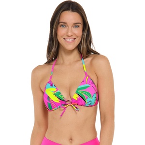 image:imageBody Glove Womens Baby Love Molded Cup Triangle Push Up Bikini Top SwimsuitTulum Tropic
