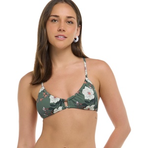 image:imageBody Glove Womens Kenna Adjustatble Triangle Slider Bikini Top Swimsuit with 2Way BackAurora Blossom