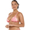 image:imageBody Glove Womens Ashlyn Triangle Slider Bikini Top  Clean Finish Beaded Loop Detail 2Way Tie BackSunkissed Bloom