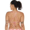 image:imageBody Glove Womens Ashlyn Triangle Slider Bikini Top  Clean Finish Beaded Loop Detail 2Way Tie BackSunkissed Bloom