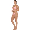 image:imageBody Glove Womens Ashlyn Triangle Slider Bikini Top  Clean Finish Beaded Loop Detail 2Way Tie BackSunkissed Bloom