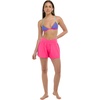image:imageBody Glove Womens Cozumel Solid 15 Vapor Boardshort with Knitted WaistbandBubble Gum