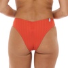 image:imageBody Glove Womens Harper MidRise Cheeky Bikini Bottom Swimwear  Ruched Back CleanFinish SeamsPoppy