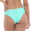 image:imageBody Glove Womens Harper MidRise Cheeky Bikini Bottom Swimwear  Ruched Back CleanFinish SeamsSea Mist