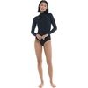 image:imageBody Glove Womens Long Sleeve Paddle One Piece Swimsuit with UPF 50Black Laser Cut