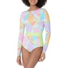image:imageBody Glove Womens Long Sleeve Paddle One Piece Swimsuit with UPF 50Colorbox
