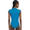 image:imageBody Glove Womens Manny Zip Front CapSleeve One Piece Swimsuit with UPF 50Blue Wave