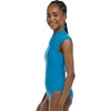 image:imageBody Glove Womens Manny Zip Front CapSleeve One Piece Swimsuit with UPF 50Blue Wave