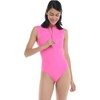 image:imageBody Glove Womens Manny Zip Front CapSleeve One Piece Swimsuit with UPF 50Sugar Plum