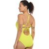 image:imageBody Glove Womens Sandbar Onepiece Swimsuit with Adjustable Tie Back DetailKey Lime