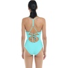 image:imageBody Glove Womens Sandbar Onepiece Swimsuit with Adjustable Tie Back DetailSea Mist