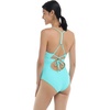 image:imageBody Glove Womens Sandbar Onepiece Swimsuit with Adjustable Tie Back DetailSea Mist