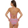image:imageBody Glove Womens Sandbar Onepiece Swimsuit with Adjustable Tie Back DetailShimmer Stripe