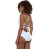 image:imageBody Glove Womens Sandbar Onepiece Swimsuit with Adjustable Tie Back DetailSnow White