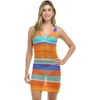 image:imageBody Glove Womens Seajay Crochet Coverup DressHarmony Stripe