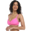 image:imageBody Glove Womens Smoothies Drew Solid Bikini Top Swimsuit with Adjustable 2Way Back DetailSugar Plum