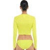 image:imageLet It Be Long Sleeve Crop Top Rashguard with UPF 50Key Lime