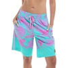 image:imageBody Glove Boyfriend Boardshort  Lightweight Crinkle Nylon Knee Length Contrast Trim