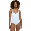 image:imageBody Glove Womens Sandbar Onepiece Swimsuit with Adjustable Tie Back DetailSnow White