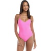 image:imageBody Glove Womens Sandbar Onepiece Swimsuit with Adjustable Tie Back DetailSugar Plum