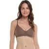 image:imageBody Glove Womens Smoothies Drew Solid Bikini Top Swimsuit with Adjustable 2Way Back DetailLatte