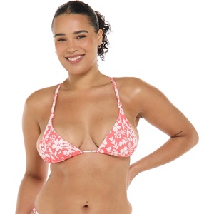 image:imageBody Glove Womens Ashlyn Triangle Slider Bikini Top  Clean Finish Beaded Loop Detail 2Way Tie BackSunkissed Bloom