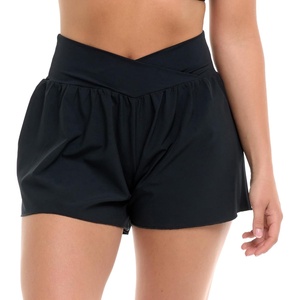 image:imageBody Glove Womens Cozumel Solid 15 Vapor Boardshort with Knitted WaistbandBlack