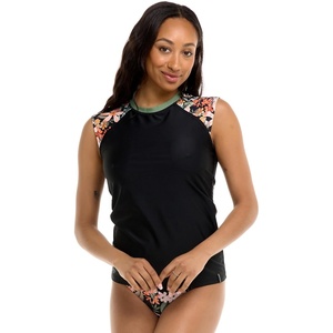 image:imageBody Glove Womens Exhale Cap Sleeve Rashguard with UPF 50Matira Floral