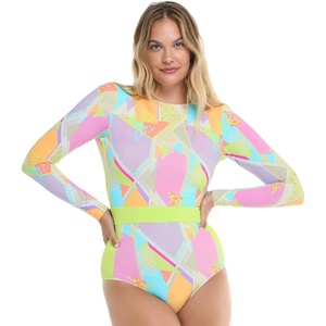 image:imageBody Glove Womens Long Sleeve Paddle One Piece Swimsuit with UPF 50Colorbox