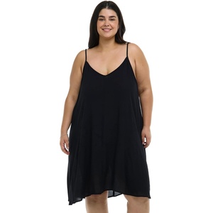 image:imageBody Glove Womens Nicole Plus Size Cover Up Swimwear Beach Dress Available in Sizes 1x2X3XBlack