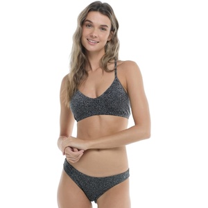 image:imageBody Glove Womens Ruth Fixed Triangle Bikini Top Swimsuit with Adjustable Tie Back DetailStardust Sparkle