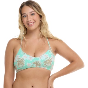image:imageBody Glove Womens Ruth Fixed Triangle Bikini Top Swimsuit with Adjustable Tie Back DetailWahine Floral