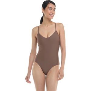 image:imageBody Glove Womens Sandbar Onepiece Swimsuit with Adjustable Tie Back DetailLatte