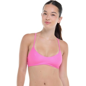 image:imageBody Glove Womens Smoothies Alani Solid Strappy Back Bikini Top SwimsuitSugar Plum