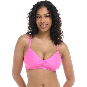 image:imageBody Glove Womens Smoothies Drew Solid Bikini Top Swimsuit with Adjustable 2Way Back DetailSugar Plum