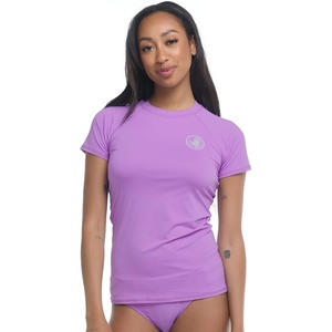 image:imageBody Glove Womens Smoothies In Motion Solid Short Sleeve RashguardAkebi
