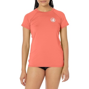 image:imageBody Glove Womens Smoothies In Motion Solid Short Sleeve RashguardSunset