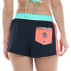image:imageBody Glove Slide Boardshort  Lightweight Crinkle Nylon Relaxed Fit Elastic Waist Black