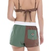 image:imageBody Glove Slide Boardshort  Lightweight Crinkle Nylon Relaxed Fit Elastic Waist Cactus